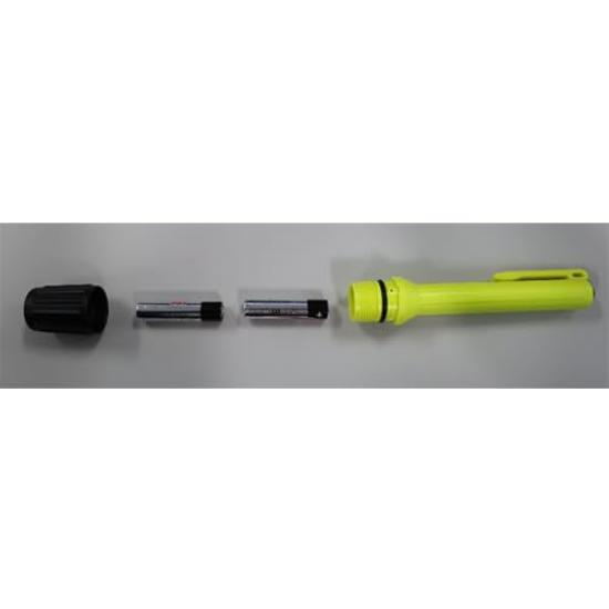 Esco AAA Battery EA758SD-84 Flashlight/LED (Explosion-Proof/Yellow) [2 Packs]