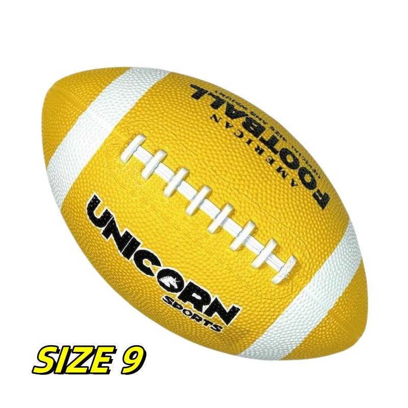 Amerikansk fotball Gummiball Rugby for junior ungdom begynner trening for barn utendørs lekeplass