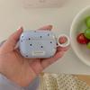 Blue Polka Dots Earphone Case TPU Protective Case for Airpods 1/2/3/4/pro/pro2 Earphone Accessories
