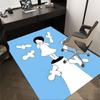 1PC Girl Birds Non-Slip Floor Carpet Compatible for Office&Living Room&Dining Room - Flat-Weave Machine- Soft & Pattern-E324