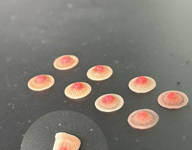 

Игрушки и хобби [TOYBARJAPAN] Набор силиконовых накладок на грудь с сосками и ареолами, масштаб 1/6 (4-цветная пара) для TBLeague и других экшн-фигурок