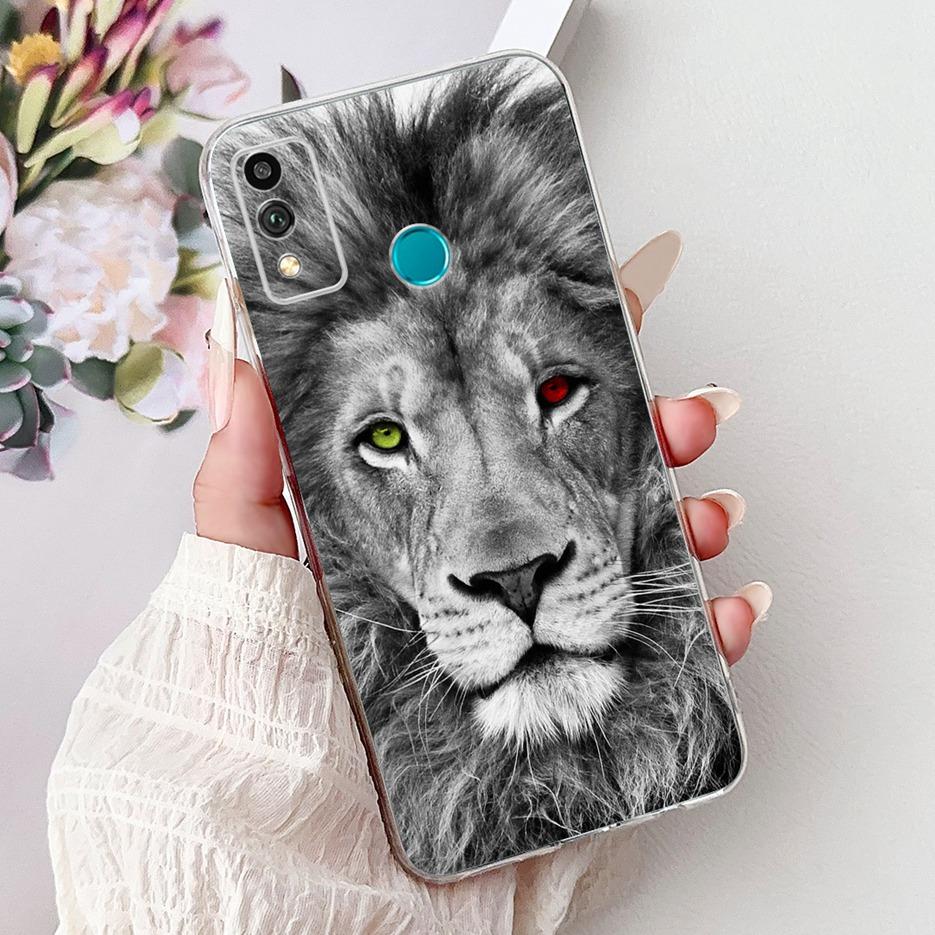 For Honor 9X Lite Case JSN-L21 JSN-L22 Cute Love Heart Painted Cover Soft Silicone Case For Honor 10X Lite DNN-LX9 10XLite Shell