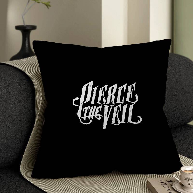 Pierce The Veil Music Band Pillow Cushion Cover Pillowcase Living Room Sofa Home Decor Customized