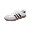Retro Deutsche Trainingsschuhe Damen 2025 Sommer neue flachbodige vielseitige kleine weiße Schuhe atmungsaktive sportliche Freizeitschuhe weiche Basisplattenschuhe