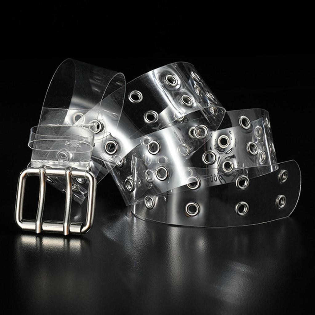 Double Grommet Belt Costume Accessories Eyelet Waist Strap Waistband Jeans for