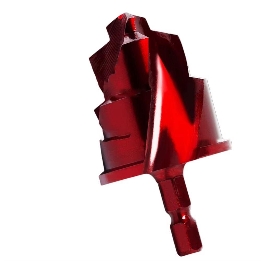 Spiral Groove Lifting Stepped Drill Bit PPR Water Pipe Expansion Drill Bit  Punch