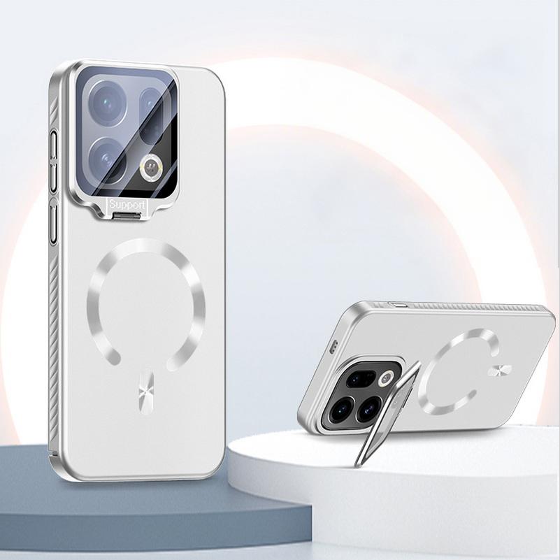 

Scratch-resistant Back Plate with Invisible Camera Holder Case For OPPO Find X9 Pro find x9 with Magsafe Ring Cover OPPO Find X9 Pro