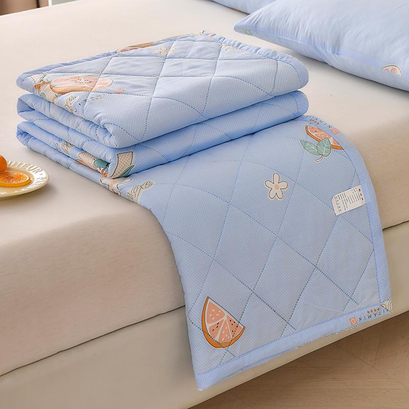 Bonenjoy Soft Quilt Plaid Style Duvet Quilted Summer Blanket Adults Kids Room Comforter edredones Home Bedspread (No Pillowcase)