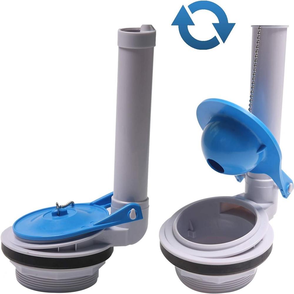 2Pcs Blue Toilet Flapper Replacement Compatible with Gerber 99-788 3 Inch Toilet