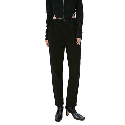 Aolayie Women's High-Waist Straight-Leg Jeans