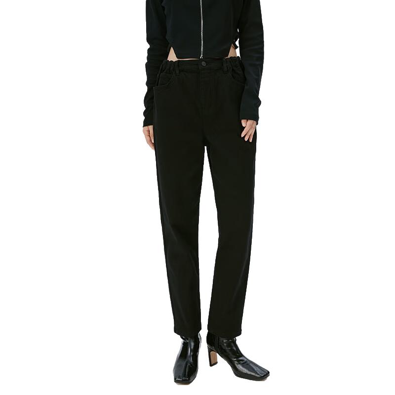 

Aileiyi Women s High-Waist Straight-Leg Jeans XS (155/60A)