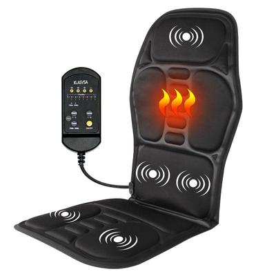 Elektrisches Rückenmassagegerät, Kissen, Vibrator, Zuhause, Auto, Büro, Hals, Lendenwirbelsäule, Taille, Schmerzlinderung, Sitzpolster, Entspannungsmatte