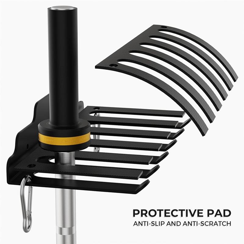 ABWR-Barbell Hanger,Garage Gym Bar Wall Rack,Vertical Barbell Mount Rack,Commercial Or Home Gym Accessory