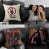 GGilmore GirlsS TV Series Cushion Cover Pillowcase Ultra Soft Skin Friendly Fabric Cloud Like Comfort  Concealed Zipper