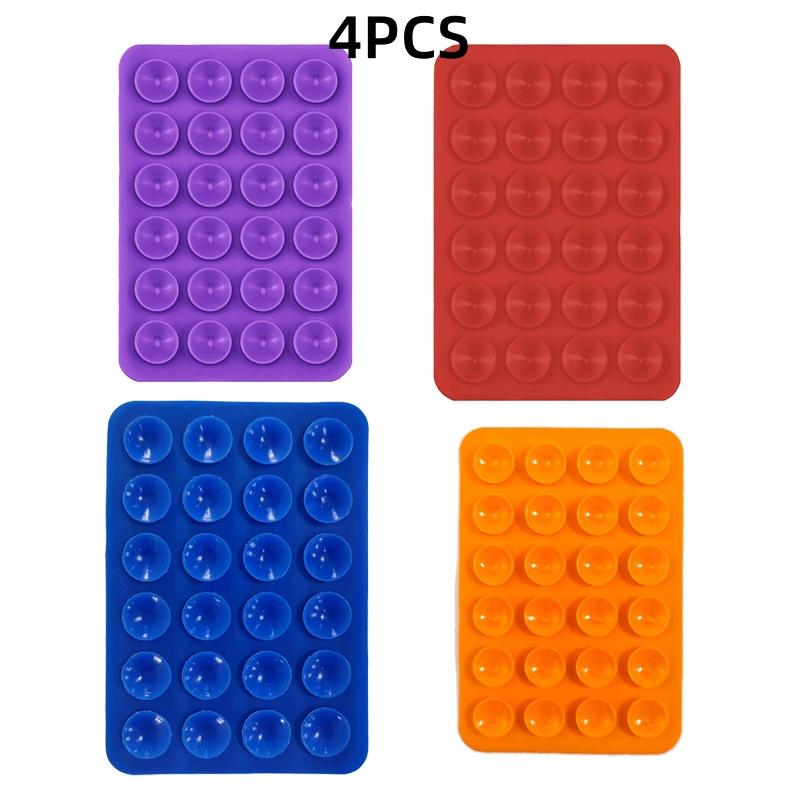 Single-Sided Silicone Suction Phone Holder Mat Multifunctional Suction Cup Wall Anti-slip Detachable Phone Rubber Sucker Pad