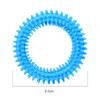 Interactive Pet Supply Toy Dog Toys Training Flying Discs Pet Ring Spiky Circle Bite-Chew Molar Cleaning Tooth Pet Supplies