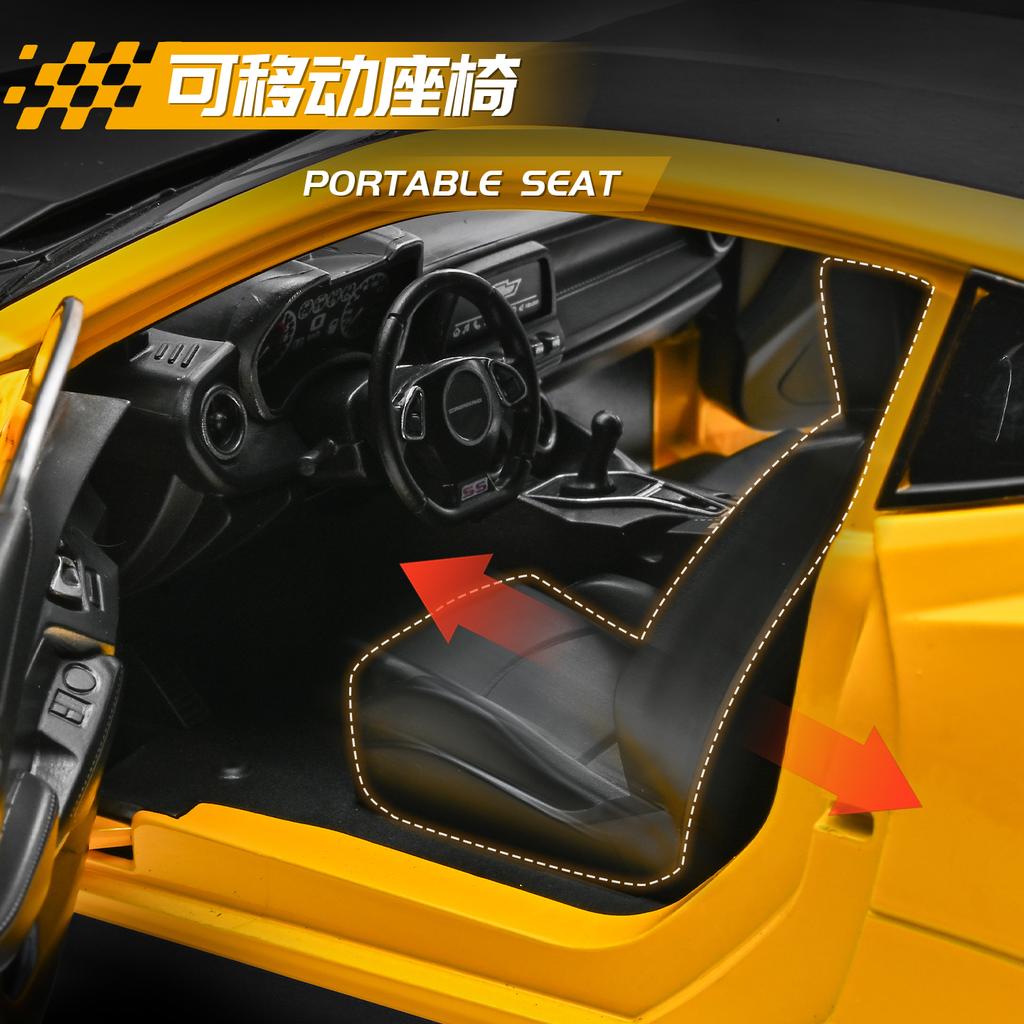 1:18 Chevrolet Camaro RS Supercar Legierung Metall Druckguss Modellauto Heimdekoration Und Sammlerstücke Hobby Display Ornamente Feiertag
