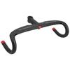 Guidão de Bicicleta 400x90mm Guidão Integrado de Fibra de Carbono Impermeável Acessório de Bicicleta