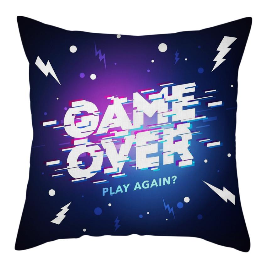 RZN gra peryferyjny Gamepad kluczowa poszewka na poduszkę poduszki dekoracyjne do salonu sypialnia Sofa poszewka na poduszkę na krzesło 45x45