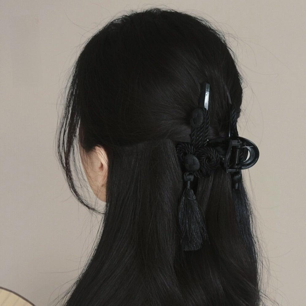 Elegant Cheongsam Style Hair Grasp Tassel Hanfu Hair Accessories  Traditional Wear
