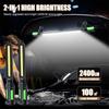 2400LM LED Mechanic LED Work Light Magnetic Base COB Charging Light  Multifunctional Work