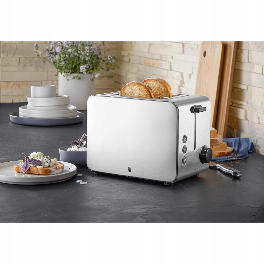 Bread Toaster Wmf Stelio Edition 1050W Silver Steel Cromargan