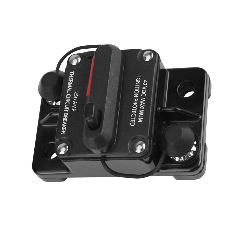 DC12V42V Bilstereo Ljud Inline Strömbrytare Manuell Återställning(250A)