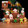 Micro Landscape Christmas Desktop Ornaments New Year Navidad Gifts Room Car Decoration Christmas Party Festival Supplies