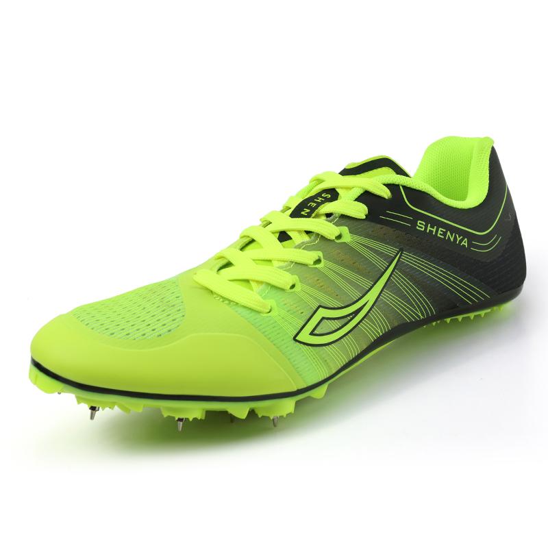 High Quality Men Women Nail Shoes Outdoor Sports Fast Runn Training Shoes Short Distance Anti Slip Grip Shoes Student Athletics