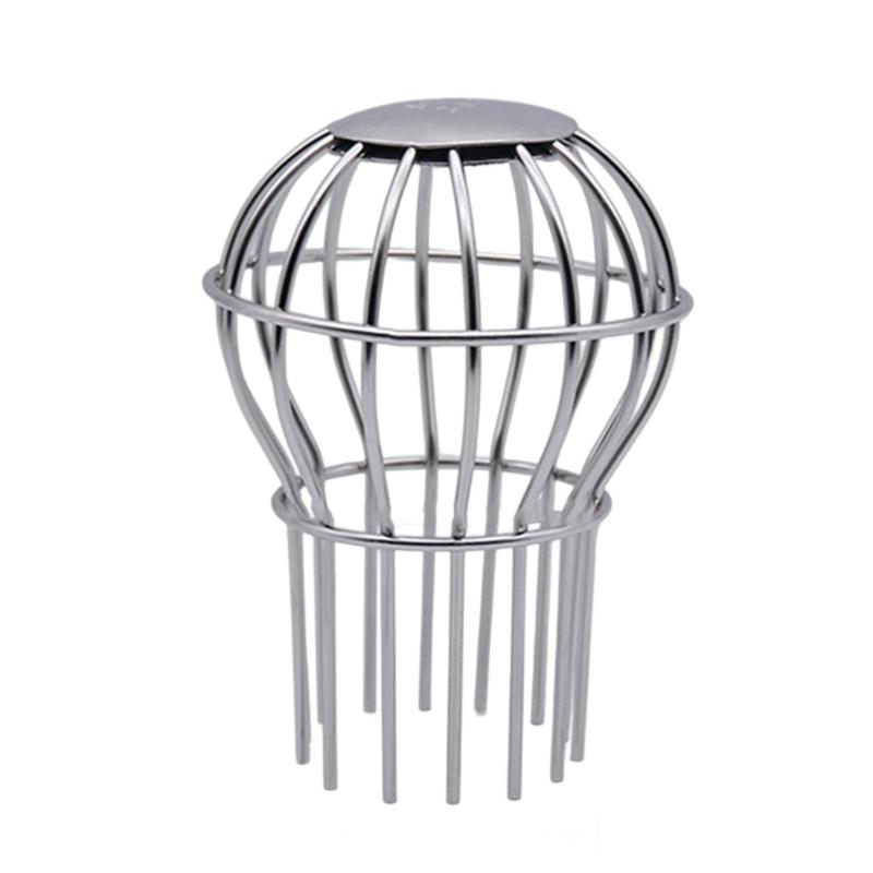 Upgraded Spherical Leaf Guards Drain Cover Steel Anti Clogging Design Drain Grate for Roof Balcony Easy Installation