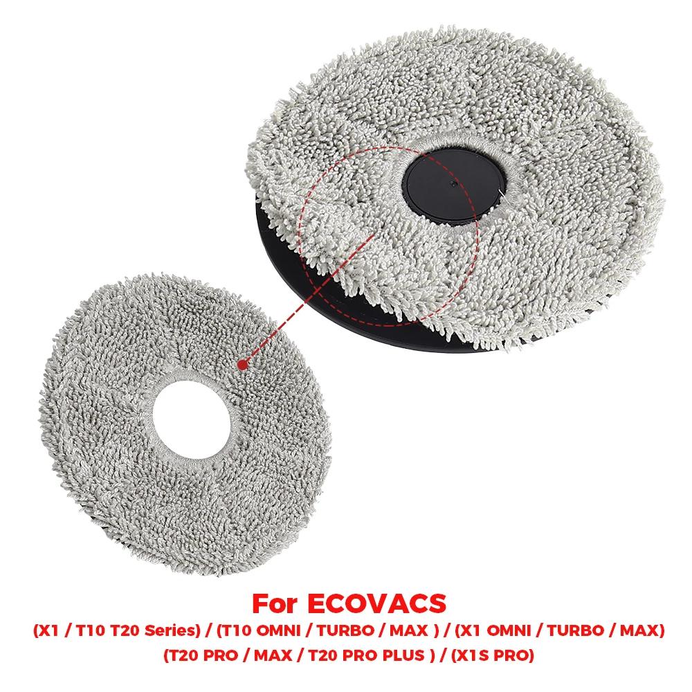 Panno Mocio Per Ecovacs X1 X2 X5 T10 T20 T30 Pro Omni T30 OMNI T30 MAX T30S T20 Omni T50 Pro Omni N30 Pro N30 Omni N50 Aspirapolvere Robot Ricambi