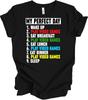 My Perfect Day Gaming T-Shirt - Funny Gamer Tee