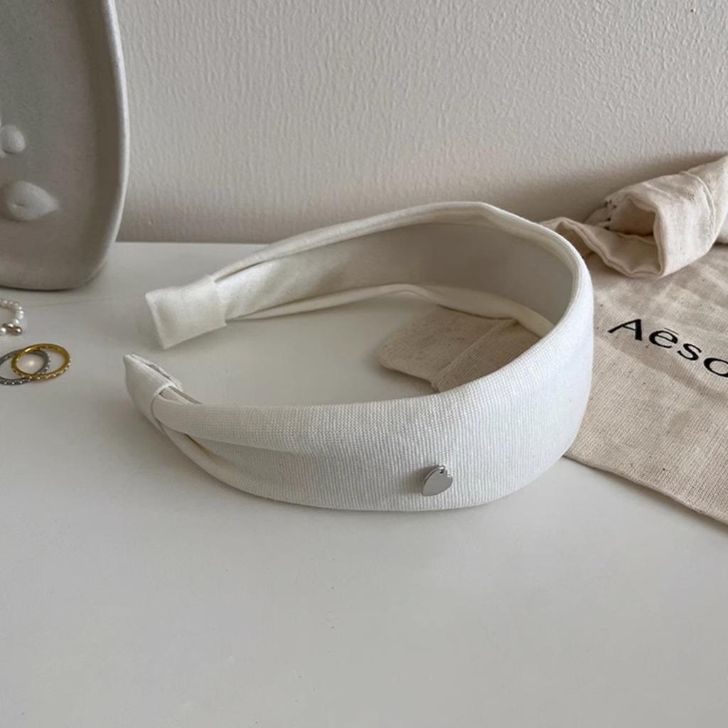 Stilvolles und vielseitiges breites Stirnband für Damen, perfekt für Herbst und Winter, einfache und einzigartige Haarspangen und Accessoires.