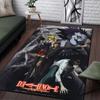 Death Note Comic Printed Carpet for Living Room Rugs Camping Stranger Things Picnic Mats Anti-Slip E-sports Rug Yoga Mat Gifts