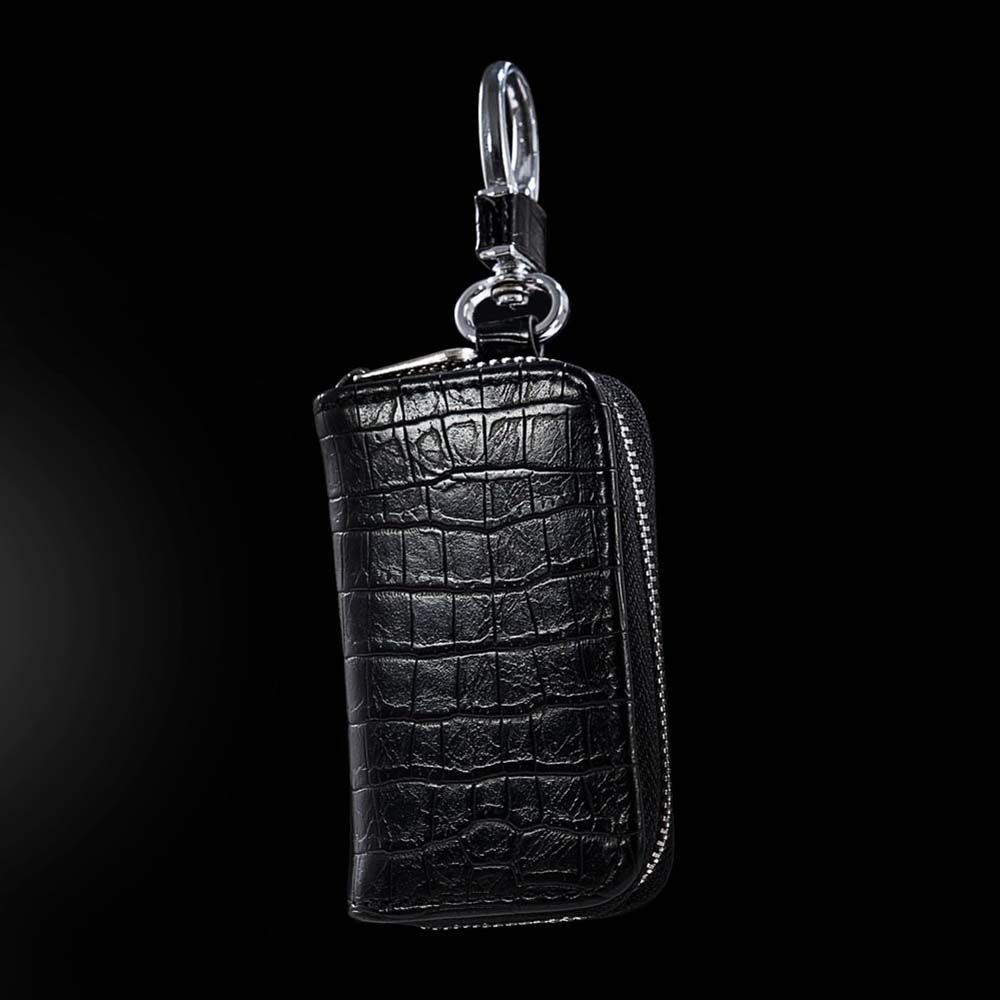 Pattern PU Leather With Keyring Car Key Wallets Car Key Case Zipper Key Case Bag Key Bag Case