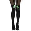 Fashion Glow In The Dark Hosiery With Elastic Waistband Halloween Pantyhose Perfect For Evening Event And Daily Use