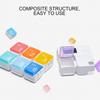 Mini Weekly Portable Medicine Remider Tablet Pills Candy Storage Box Organizer Case