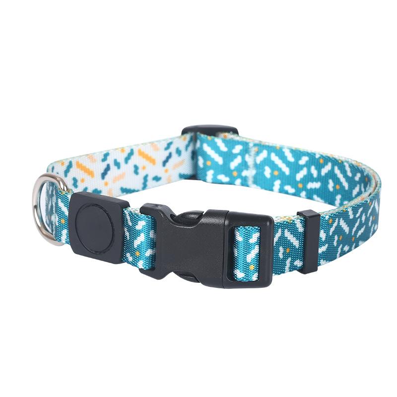 

Pet leash Go out Dog leash leash leash set Collar dog Small and medium dog Printed leash XS size (1.0x120cm)