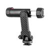 Rotating Dual Hot Shoe Phone Clip with Fill Light & Tripod Support