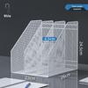 Desktop Metal File and Document Holder - Layered Office Rack & Book Stand
