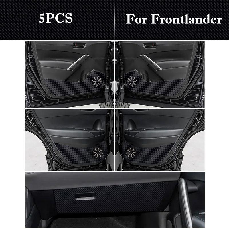 For TOYOTA Frontlander Car Door Anti Kick Pad Door Panel Protective Sticker Anti Stepping and Anti Dirt Mat Auto Accessories