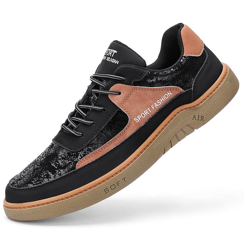 

Мода Досуг и трендовая уличная мужская удобная обувь для скейтборда для занятий спортом на открытом воздухе студенческая обувь для взрослых универсальная мужская 44 чёрный