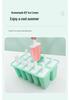 Silicone Ice Cream Mold: 10, 6, 4, 12 Cavities, Easy Release, Food Grade for Homemade Popsicles