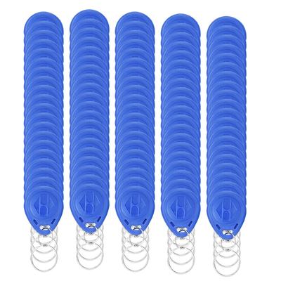 Lot de 100 cartes d'accès RFID intelligentes et étanches 125 kHz