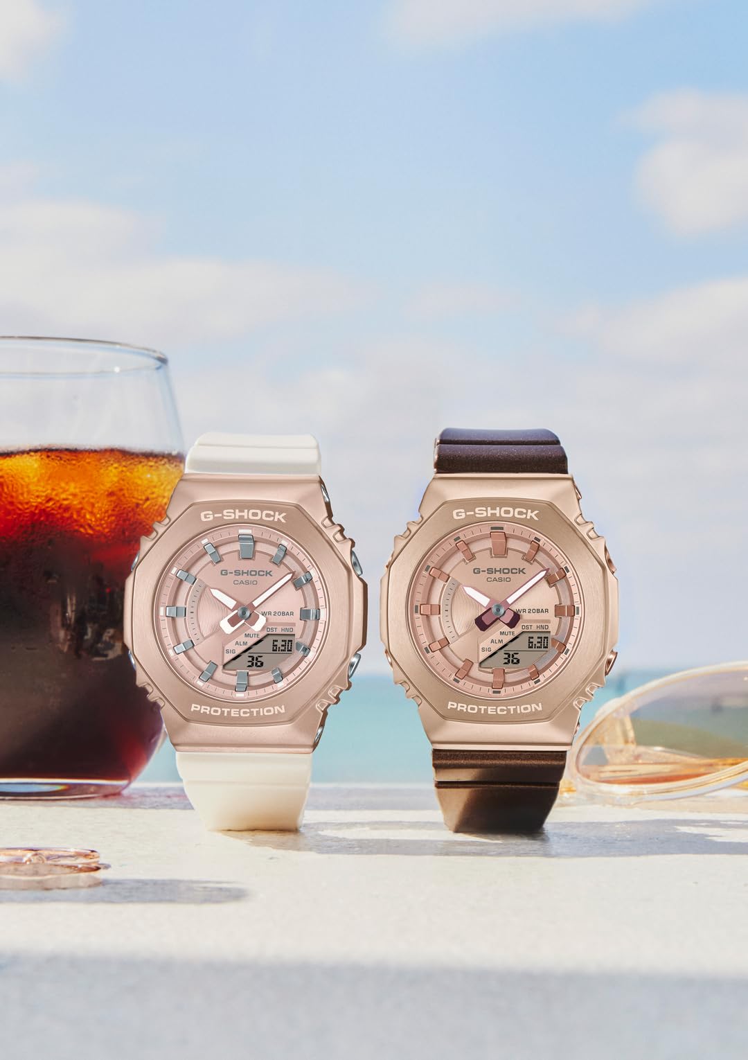 Watch Web Limited Metal Covered White [Casio] G-Shock [] GM