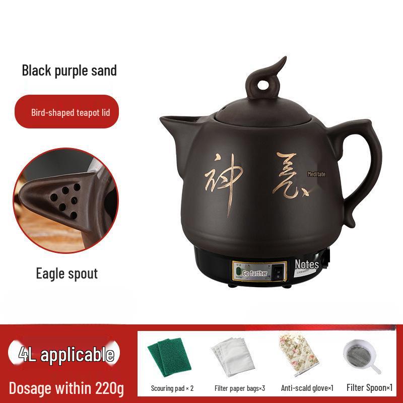 Vollautomatischer elektrischer Dekoktionstopf - Keramik-Kasserolle für traditionelle chinesische Medizin