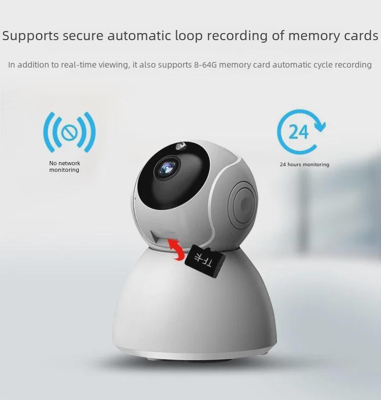 V380PRO Little Snowman 360° Panoramic HD WiFi Home Monitoring Camera
