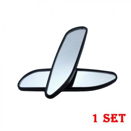 2x/Set Car Blind Spot Mirror Wide Angle Convex Rear View Mirror Parts Universal