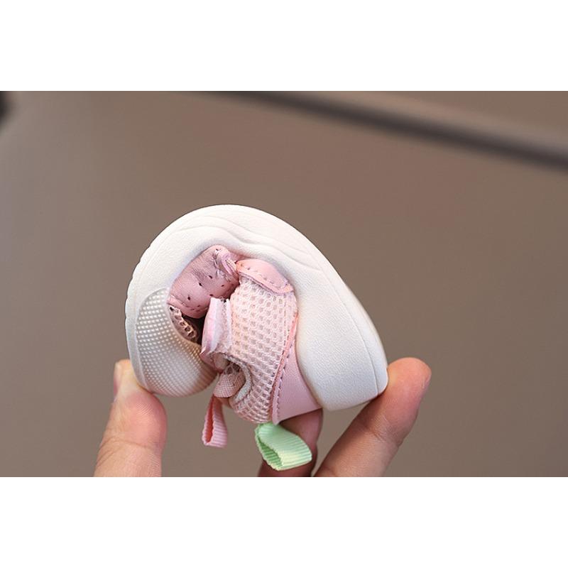 Summer new baby shoes 1-2 years old girls' closed-toe hollow-out sandals boys' breathable soft sole walking shoes