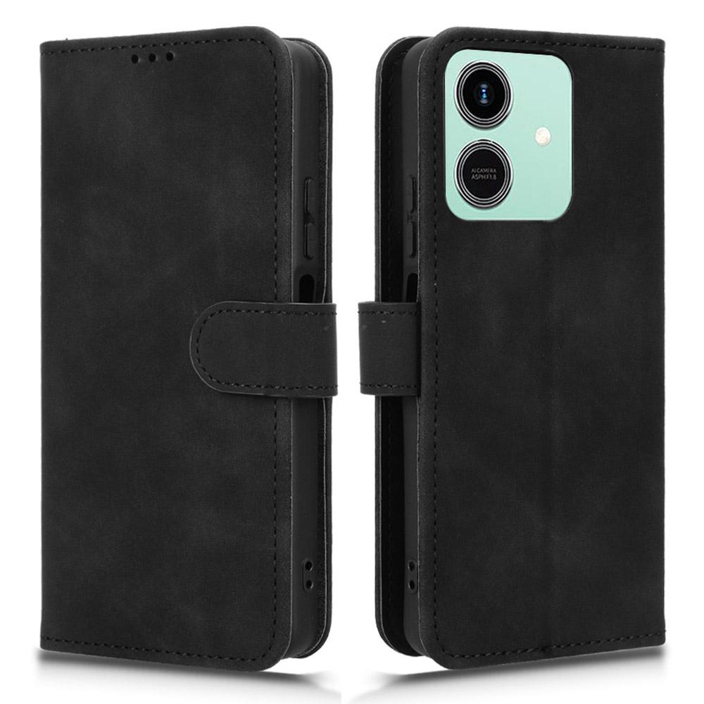 For Honor Play10 4G Leather Case Skin Feel Anti Drop Wallet Flip Phone Cover